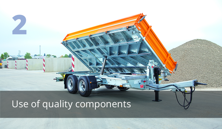 Use of quality components